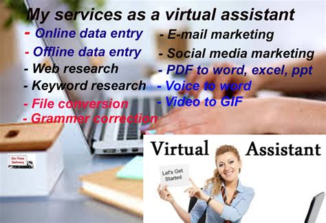 Virtual Assistant All Services In One Place For 7 Seoclerks