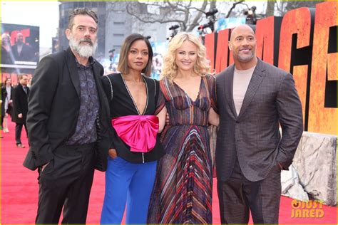 Photo Dwayne Johnson Rampage Cast Hit London For Big Premiere 32