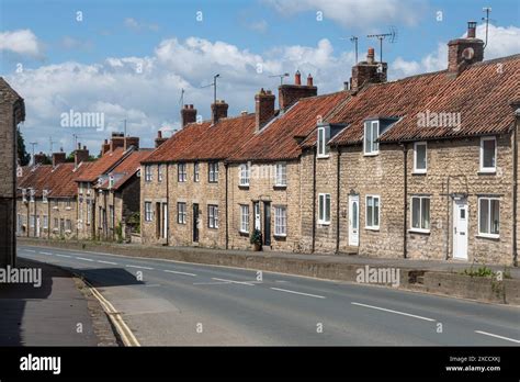 Thornton Le Dale View Of The Pretty Village In North Yorkshire