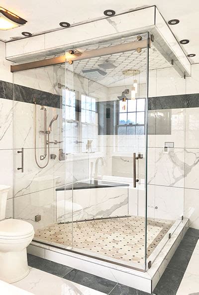 Maryland Frameless Showers