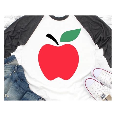 Apple Svg For Cricut Apple Silhouette Svg School Svg Teacher Inspire