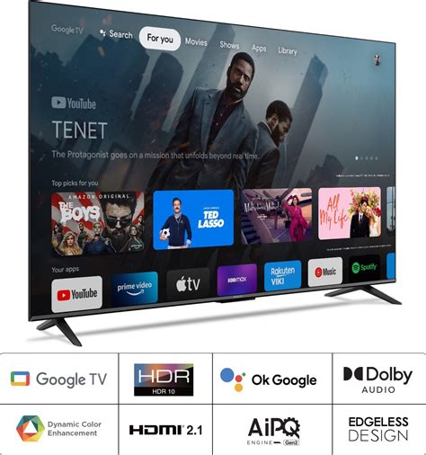 iFFALCON by TCL U62 139 cm (55 inch) Ultra HD (4K) LED Smart Google TV ...