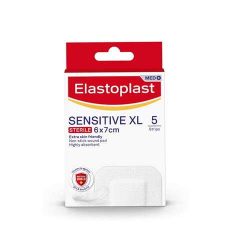 Elastoplast Sensitive Xl Plasters For Large Wounds