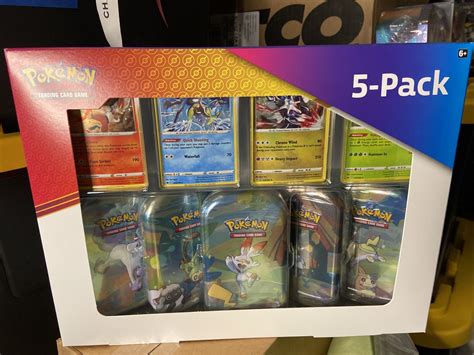 Pokemon Trading Cards Tcg Costco Pack Galar Pals Mini Tin Set C