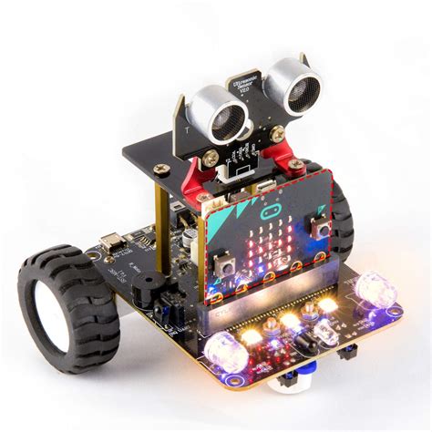 Yahboom Bbc Micro Bit V V Coding Robot Car Kit Stem Education For