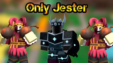 Only Jester And Support Solo Fallen Mode New Tower Roblox Tower Defense