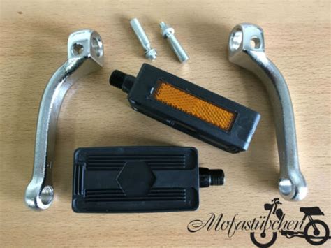 SET Pedale M R Keile Pedalarme Tretkurbel Mofa Piaggio Vespa Ciao