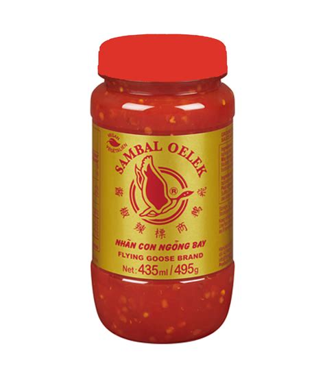 Flying Goose Sambal Oelek Ground Chili Sauce 435ml Haisue