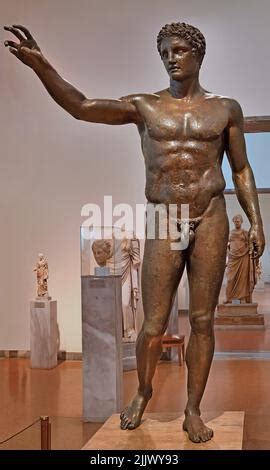 Bronze Statue Of A Youth From The Antikythera Shipwreck Bc In