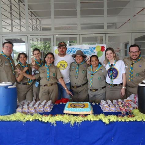 Alcateias Comemoram Centen Rio Do Ramo Lobinho Grupo Escoteiro Uniselva