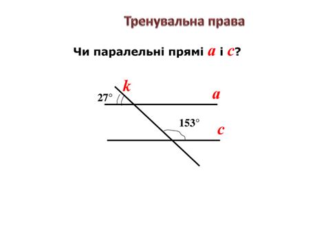 Ознаки паралельності прямих