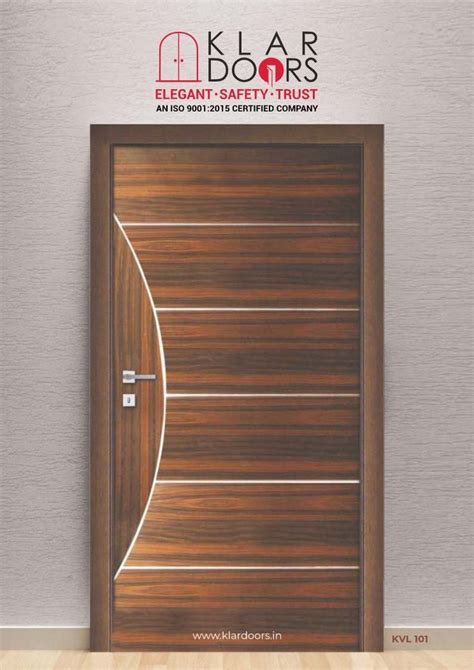 Wood Single Door Mm Laminate Safety Doors For Home At Rs Sq Ft