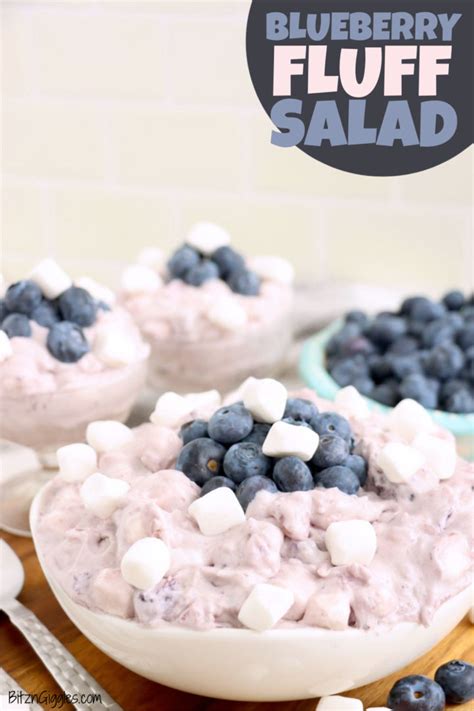 Blueberry Fluff Salad Bitz Giggles