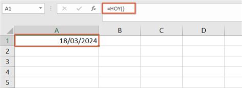 ¿cómo Poner O Insertar Fecha Y Hora En Excel