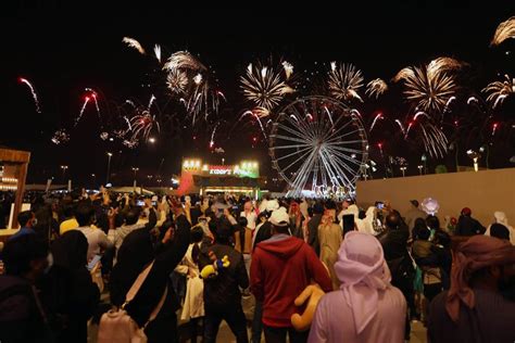 Sheikh Zayed Festival In Abu Dhabi Fireworks Show Cultural