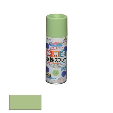 【楽天市場】アサヒペン 水性 多用途スプレー 300ml モスグリーン 【品番：4970925565174】：住設プロ 楽天市場店