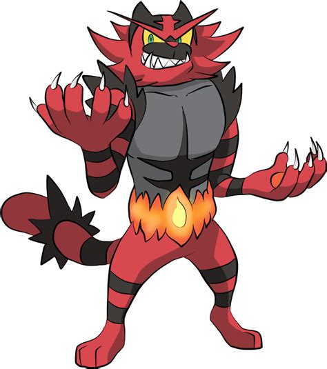 Incineroar Pokemon Png Free File Download Png Play