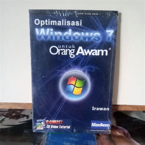 Jual Buku Komputer Optimalisasi Windows Untuk Orang Awam Shopee