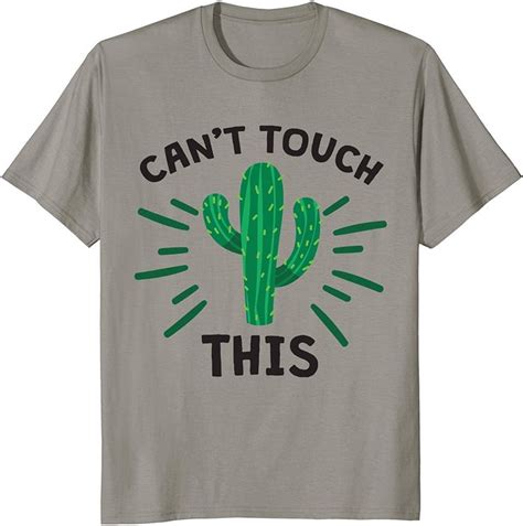 Can T Touch This Funny Cactus Plant Shirt T Shirt T Shirts For Women