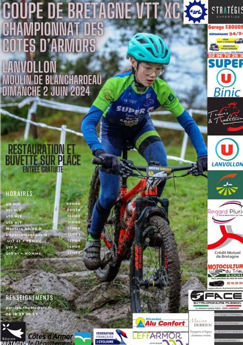 Lanvollon Coupe De Bretagne Vtt Xc Comit De Bretagne De Cyclisme