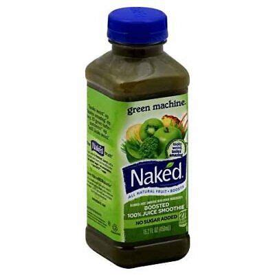 Naked SMOOTHIE GREEN MACHINE NO SUGAR ADDED NON DAIRY 100 JUICE EBay