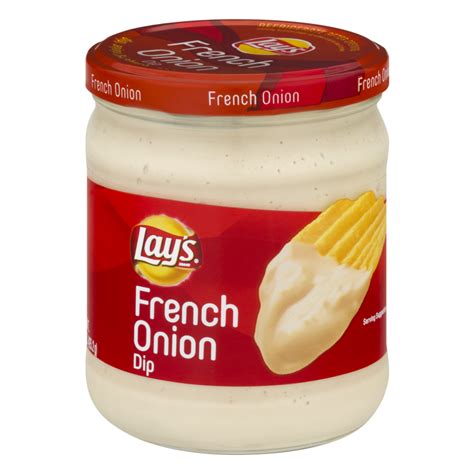 Lays French Onion Dip 15oz Jar Garden Grocer