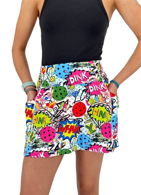 Pickleball Skirt Pickle Ball Skort Pickleball Apparel Pickleball