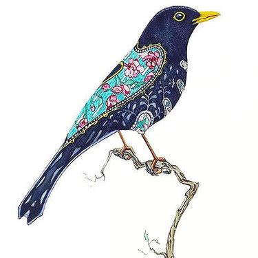 17 Impressive Blackbird Tattoo Designs