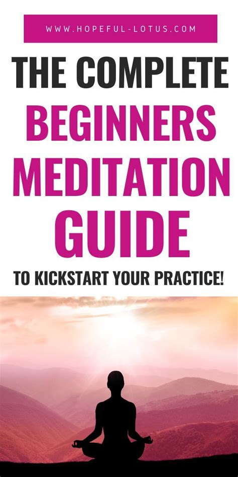 The Beginners Meditation Guide Learn To Meditate In Steps In