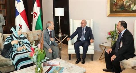 Visita Oficial A Panama Del Presidente De La Rasd Brahim Ghali Por Un