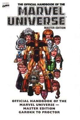 Essential Official Handbook Of The Marvel Universe Master Edition