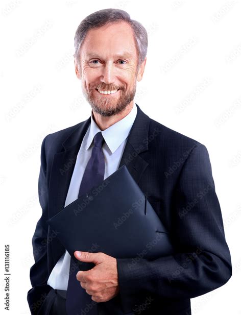 Portrait Of A Mature Business Man Stock Foto Adobe Stock