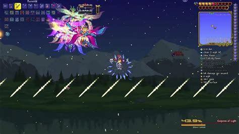 Insane Pre Plantera Empress Of Light Attempt In Calamity Mod Youtube
