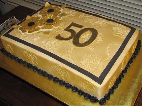 Cakes By Paula 50th Anniversary Sheet Cake Birthday Parties And Cakes Pinterest