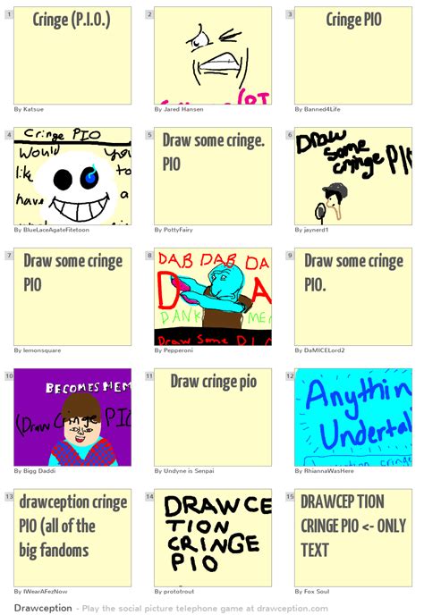 Cringe Pio Drawception