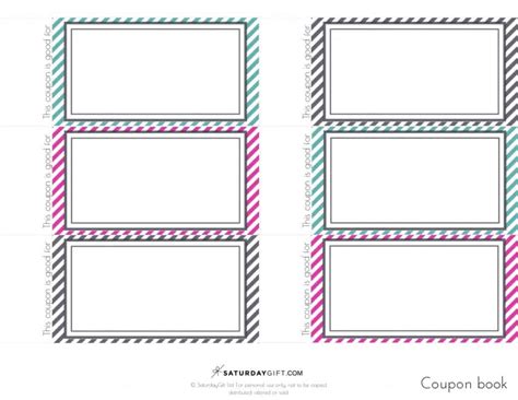 Printable Blank Coupon Template For Your Needs