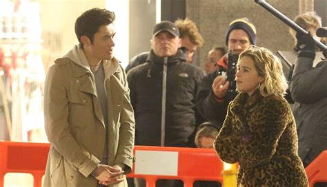 Emilia Clarke Films An Upcoming Christmas Movie With Henry Golding