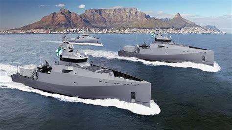 Damen Shipyards Cape Town Launches First Sa Navy Multi Mission Inshore Patrol Vessel R