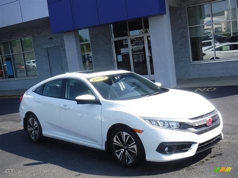 2018 White Orchid Pearl Honda Civic EX T Sedan 139486871 Photo 2