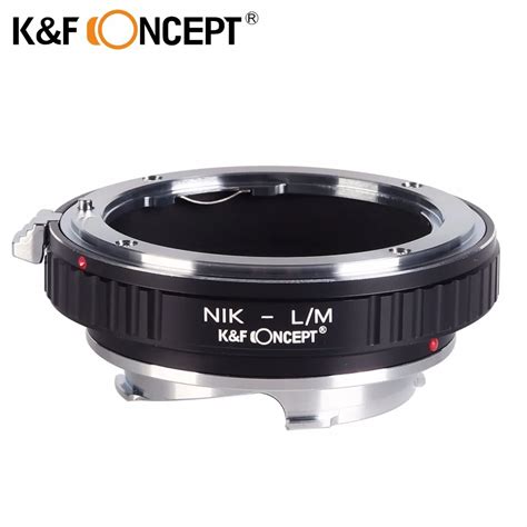 K F Concept Lens Mount Adapter For Nikon Mount Lens To Fit For Leica