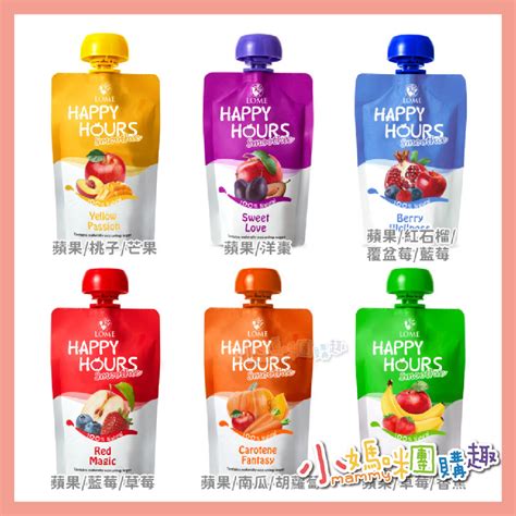 🔥快速出貨🔥【小媽咪團購趣】大地之愛 Happy Hours 生機纖果飲 100g 果泥（洋棗蘋果芒果胡蘿蔔） 蝦皮購物