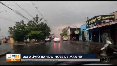 JA 1ª Edição TO Mesmo calorão chuva cai de manhã em Araguaína