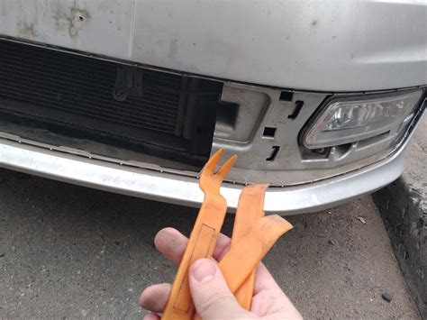 Поло седан. Сетка в бампер. — Volkswagen Polo Sedan, 1,6 л, 2015 года ...