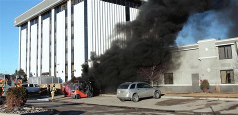 Fire Crews Quickly Extinguish Dumpster Fire At Fargo Holiday Inn