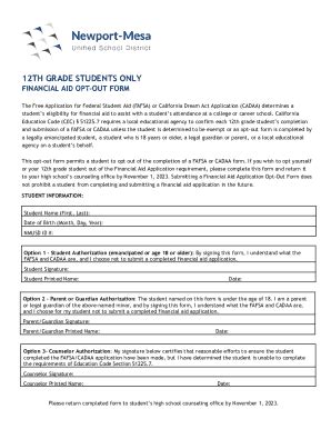 Fillable Online Opt Out Form Ab And Ab Esp Docx Fax Email Print