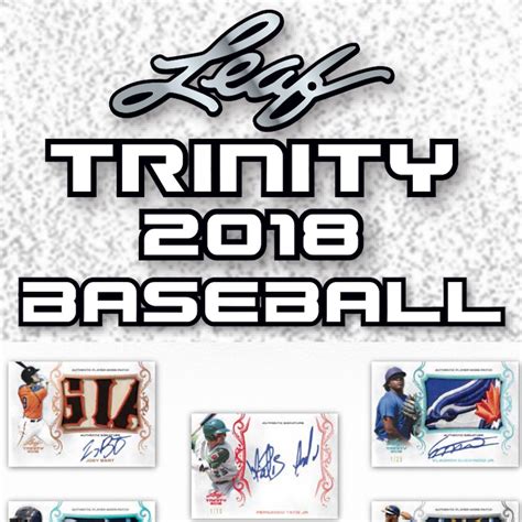 Leaf Trinity Baseball Checklist Set Info Buy Boxes Reviews Date