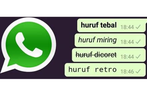 Cara Praktis Membuat Tulisan Tebal Miring Dan Terbalik Di Whatsapp