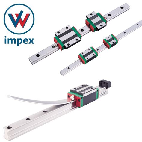 Steel Hiwin Linear Motion Control Technology For Rail Block Size