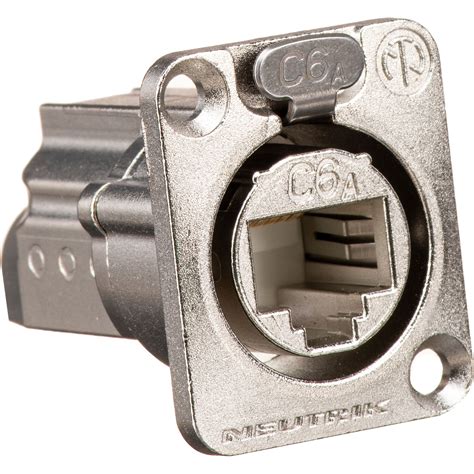 Neutrik Cat6a Rj45 Female Panel Connector With Shielded