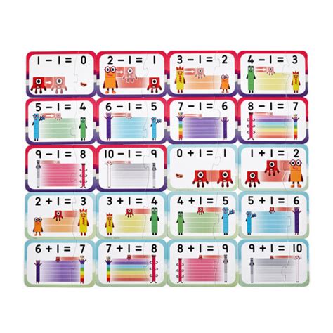 Numberblocks Adding And Subtracting Puzzle Set Hand 2 Mind Playwell Canada Toy Distributor